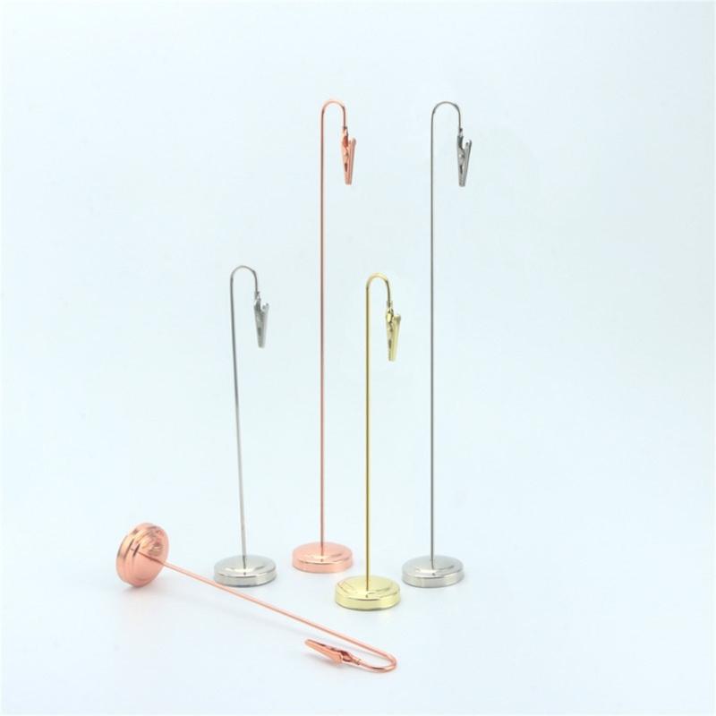 Name Card Holder Photo Holder with Clips Photo Stand Memo Holder Clip Card Holder Postcard Holder for Restaurants