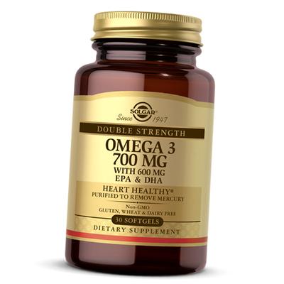 Омега 3, двойной концентрации, Omega-3 700, 30гелкапс (67313005)