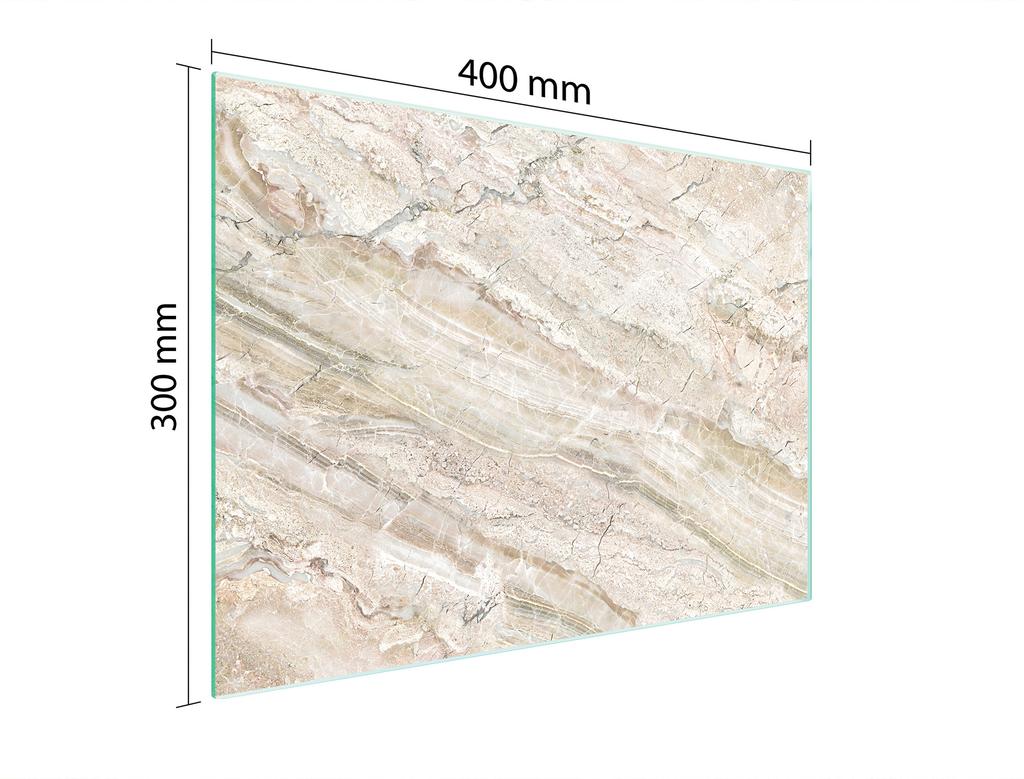 SZKLANA DESKA DO KROJENIA 40x30 MARMUR