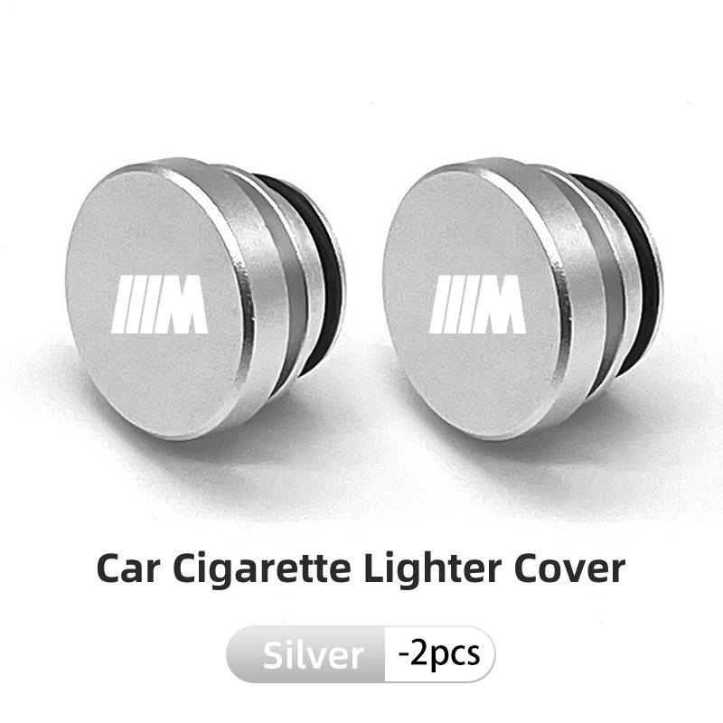 WCHT7 For BMW Aluminum Car Cigarette Lighter Cover Protective Case Auto Accessories E93 F10 F20 F30 F40 F15 F25 F26 F31 F49 F86 M3 M5