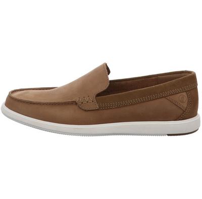 Женские слипоны Clarks Bratton loafer коричневые 26172447