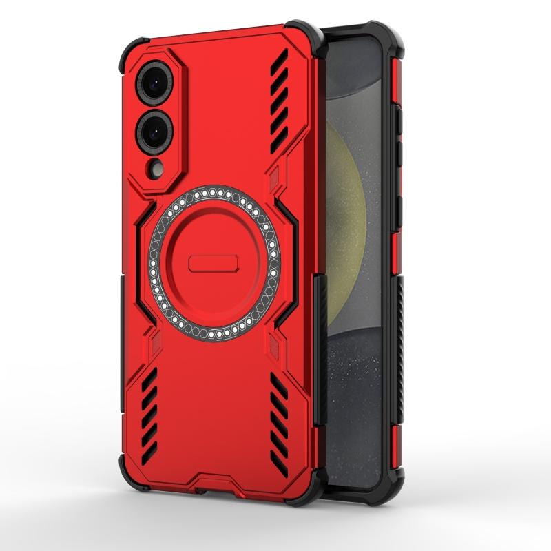 Магнитный Роскошный Бронированный Противоударный Чехол Для Samsung S25 Edge Capa Цветной Жесткий Противоударный Круглый Магнитный Samsung Galaxy S25 Edge