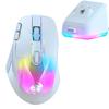 ROCCAT Игровая мышь Kone XP Air Беспроводная Немецкий дизайн 2,4 ГГц/Bluetooth Белый/Белый Оптический/19K/Оптический/Многокнопочный/99 г/Зарядная док-станция/4D