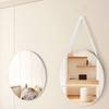 Vanity Makeup Round Mirror Framed Mirror Hanging Wearing Mirrors Decoration Home