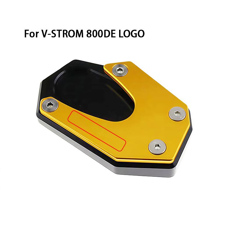 Fit For Suzuki V-STROM 800 DE 2023 2024 Motorcycle Kickstand Enlarger Side Stand Extension Plate Pad VStrom 800DE Accessories