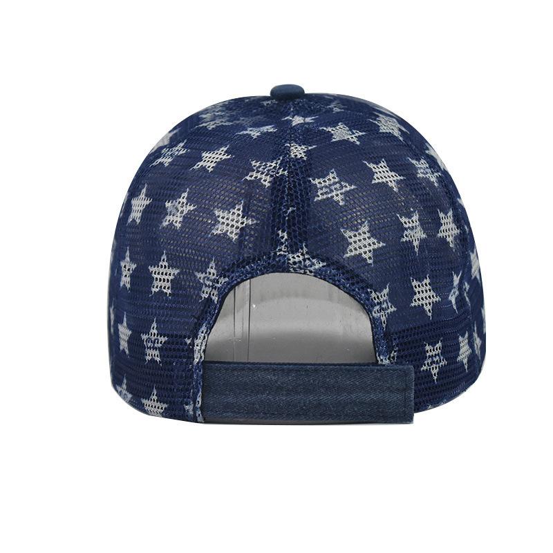 Fashion Beach Sun Hat For Women Unisex Summer Breathable Adjustable Baseball Cap Outdoor Casual National Flag Printed Hip Hop Hats