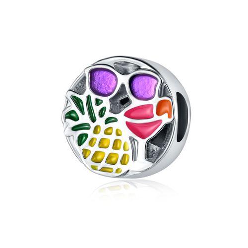 1 шт., бусины с большими отверстиями, подходят для подвесок, бусины, браслеты для женщин, сделай сам, эмаль, воздушный шар, кукла, бусины сглаза, бусины для поиска, подвески