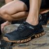 Creek Shoes Men's Mesh Shoes Breathable Hiking Shoes Men's Sports and Leisure Shoes Mesh Wading
