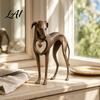 Rustic Country Style Decor Farmhouse Resin Animal Shelf Sitter Figurine Whimsical Dangling Leg Donkey Highland Artistic Crafts for Displays