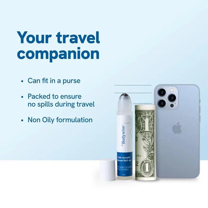 Сыворотка для роста волос с розмарином - Be-Body.wise Бестселлер Трансграничный Роликовый аппликатор для ухода за волосами