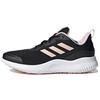 Alphacomfy Comfortable Breathable Lightweight Durable Low-Top Casual Running Shoes Women Sneaker Black Pink GZ3460