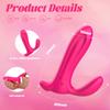 Носимые трусики вибраторы-дилдо Игрушки для взрослых для женщин Вибрирующие яйца Стимулятор точки G и клитора Вибратор Женский мастурбатор