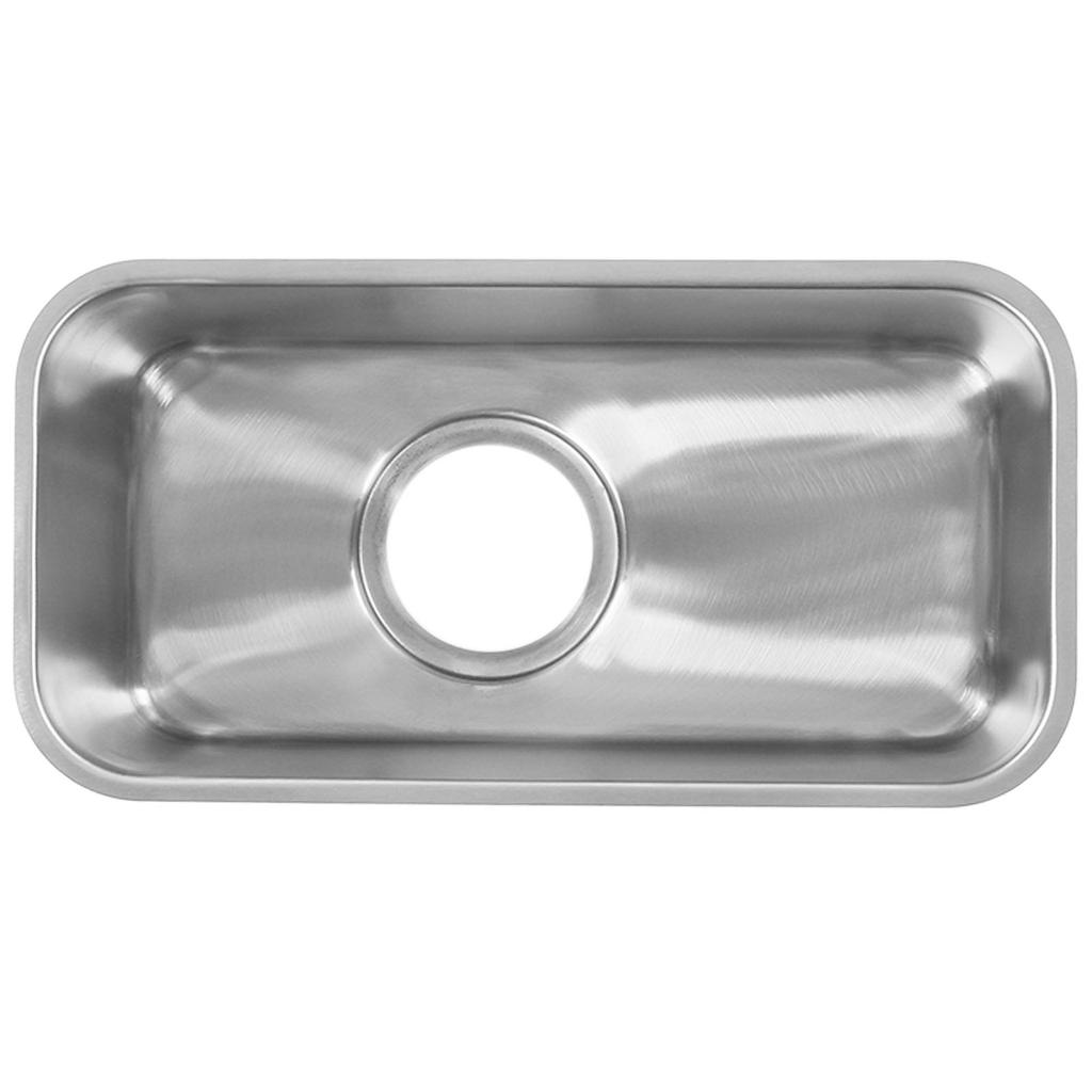 RV Sink Square 390x190x185mm 304 Stainless Steel Large Capacity Flush Mounted Camper Sink with 90mm