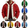 Мужской  Капюшон  Капюшон  Толстовка  Добавление   Флис  Кардиган  Пальто