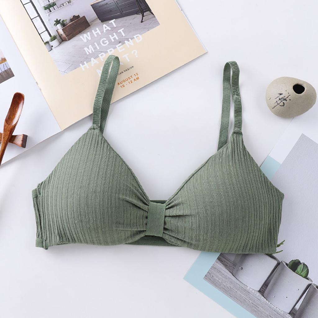 Women Sexy Bra Solid Vest Camisole Breathable Push Up Top Underwear