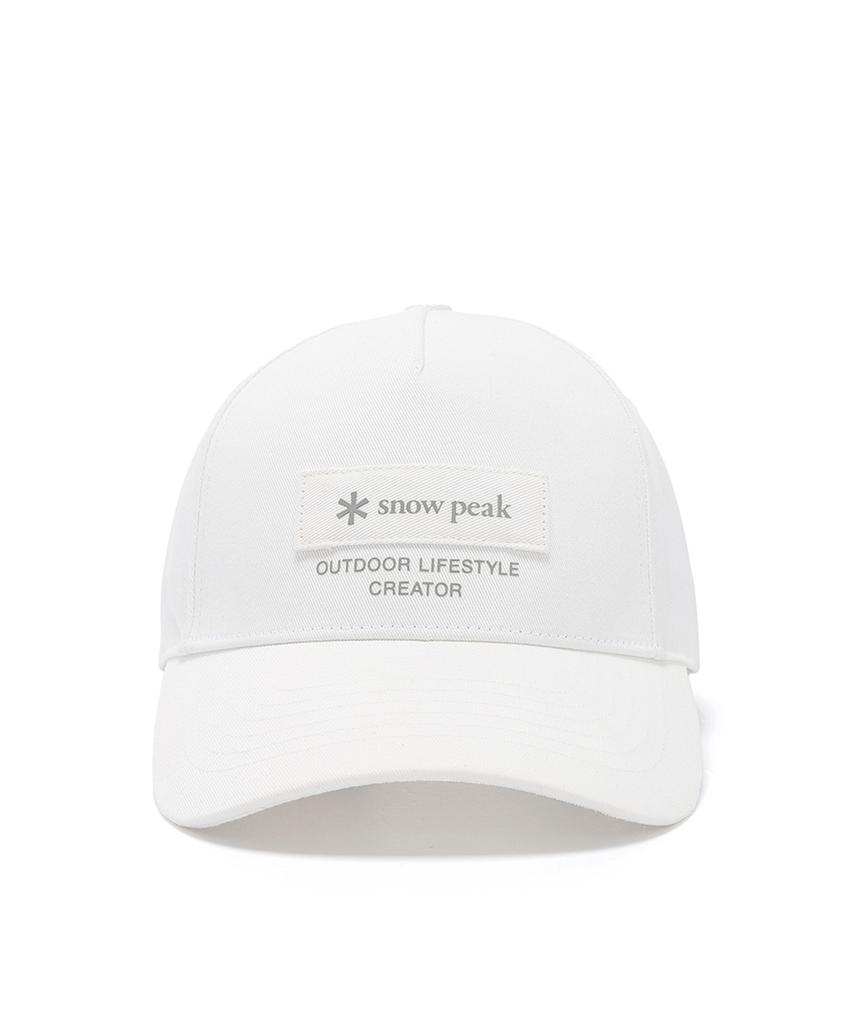 Кепка-бейсболка Kland от SNOWPEAK APPAREL (S25Sufbc32) Белый с оттенком