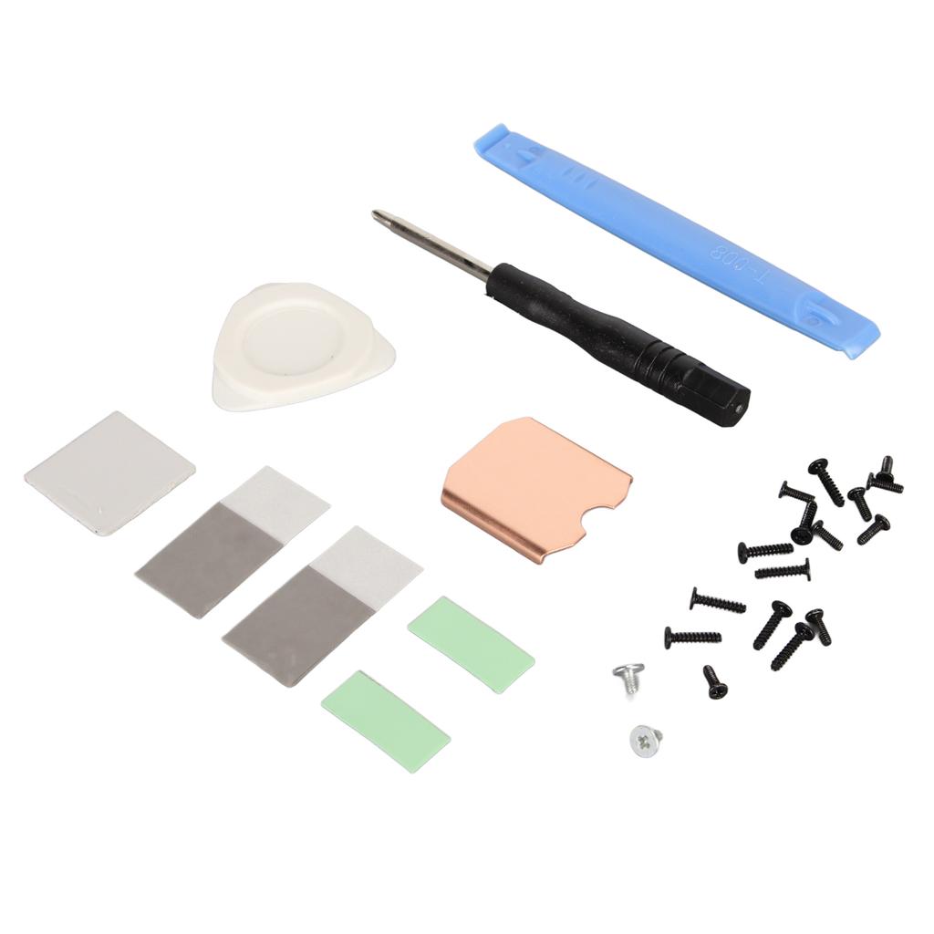 Для Steam Deck Радиатор SSD Термопрокладка M.2 2230 NVME SSD Медный Радиатор Охлаждение Термопаста Задняя Крышка Инструмент для Открытия