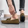 Suede Men Casual Shoes Luxury Brand Mens Loafers Comfort Breathable Slip-on Leather Driving Shoes Lazy Shoes Moccasins