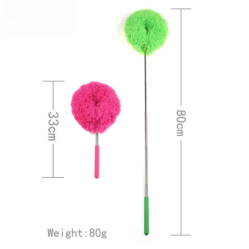 Очиститель лопастей потолочного вентилятора Щетки для сбора пыли с удлинительной ручкой Щетка для удаления пыли Съемная щетка для потолка и вентилятора Инструмент для чистки потолочного вентилятора