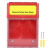 MSDS Визуальный бокс Интегрированный магнитный замок Водонепроницаемый защитный шкаф для хранения MSDS