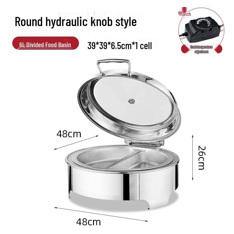 Commercial Buffet Food Warmer & Interchangeable Serving Pans