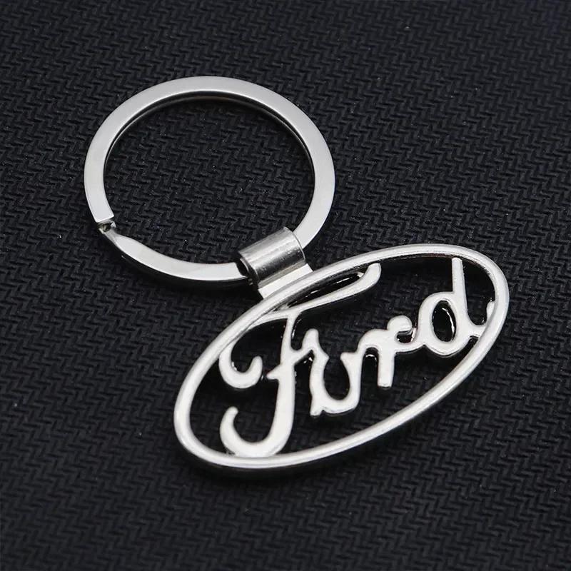 Car Sticker Ford New 2025 Hot Car Styling Key Chain for Ford Focus Mustang Mondeo Kuga Fiesta Escort Edge F150 Explorer Badge Em