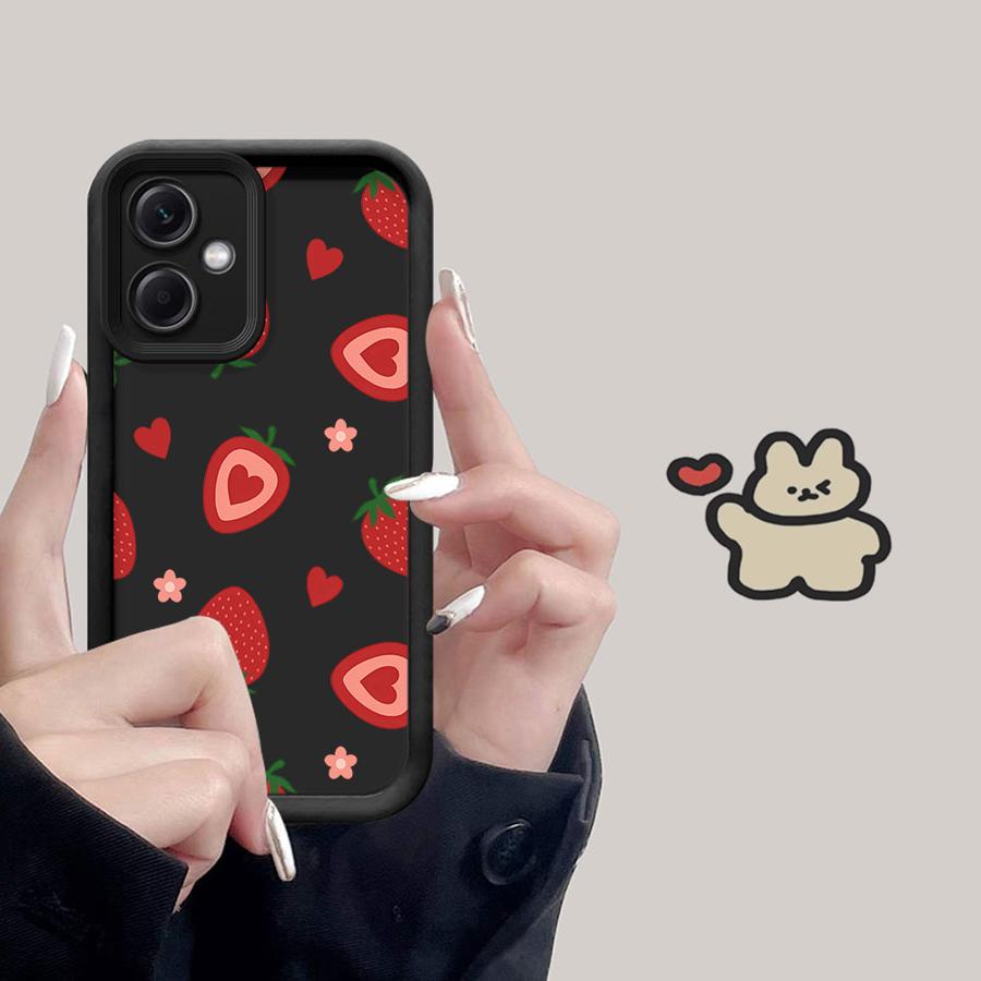 Чехол для телефона для Xiaomi Poco F8 X3 NFC C61 X3 Pro C51 C50 Мультяшный узор с вишней