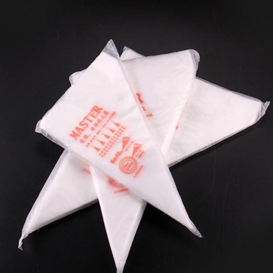 100Pcs Icing Bags Disposable Decorating Plastic Cake Cream Decorating Piping Bags for Kitchen