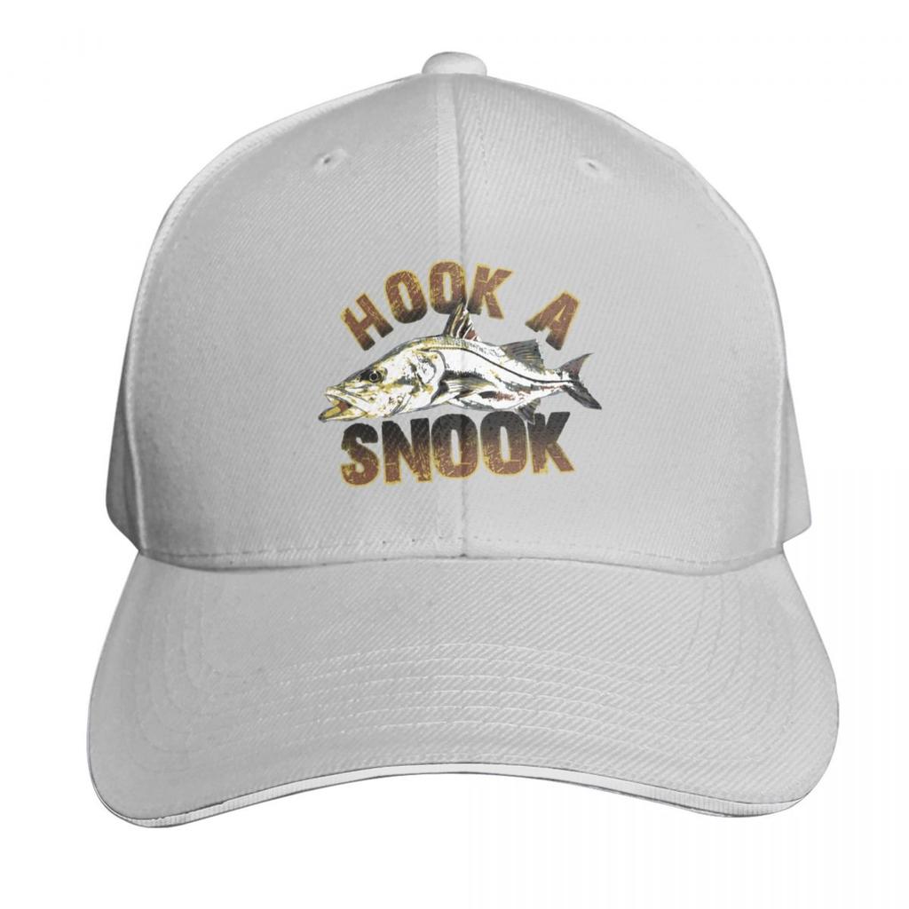 Hook A Snook Baseball Cap Sunhat Luxury Brand hats for Unisex Sun Hat For Children Elegant Womens Hats Unisexs