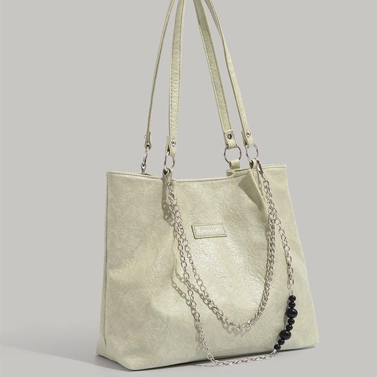 Сумка-тоут большой вместимости женская 2025 новая специального дизайна текстурная подмышечная сумка через плечо продвинутая текстура все сочетается большая сумка