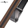Высококачественный мужской ремень с автоматической пряжкой из натуральной коровьей кожи, простой, повседневный, деловой, универсальный ремень для брюк