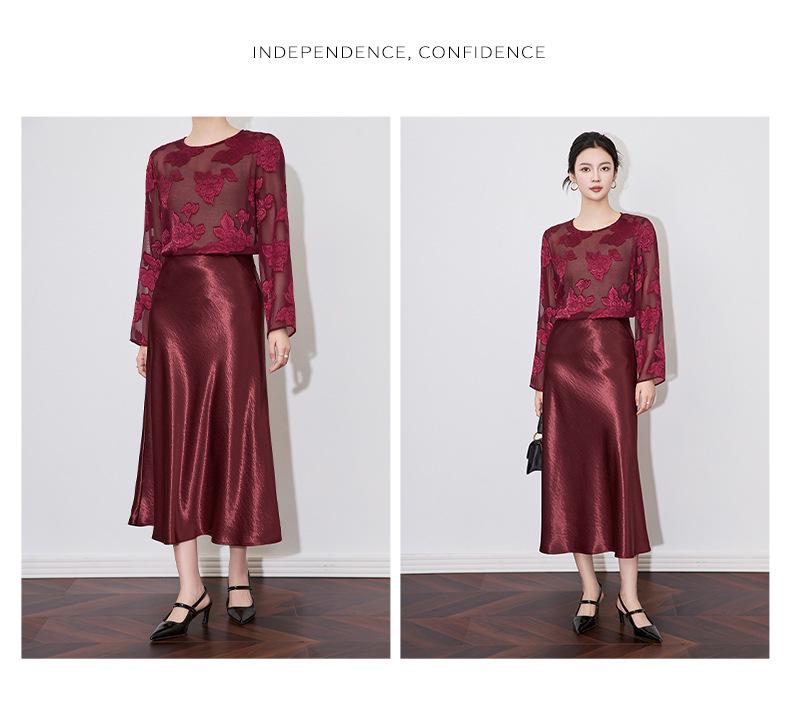 Юбка из высококачественного позолоченного атласа с драпировкой — роскошный стиль знаменитостей для женщин, весенняя коллекция