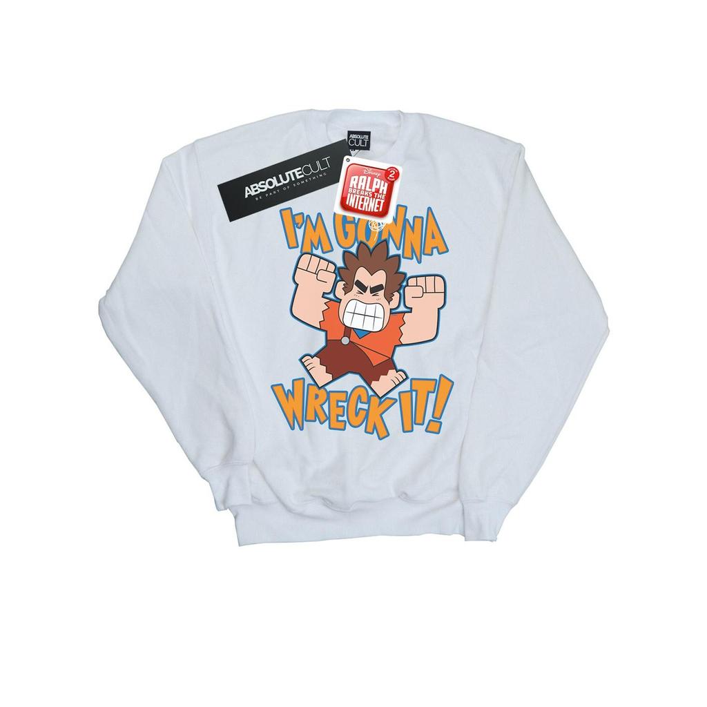 Disney Womens/Ladies Wreck It Ralph I´m Gonna Wreck It Sweatshirt