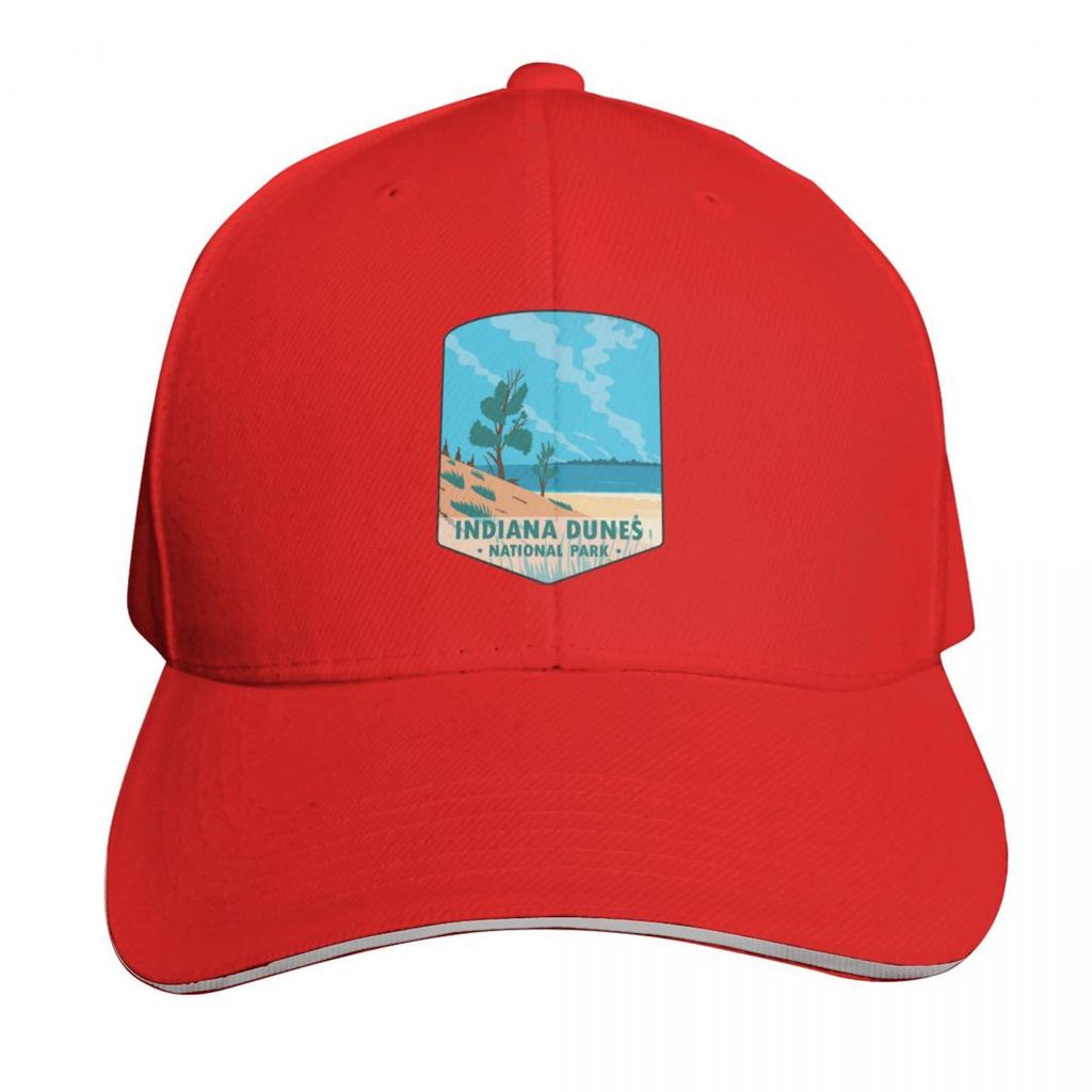 Indiana Dunes National Park Baseball Cap Lightweight Packable Gift For Him Her Casual Daily Wear