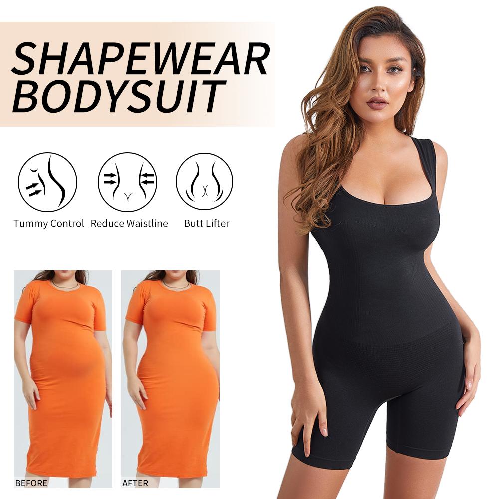 Женское корректирующее белье Боди Бесшовные прочные компрессионные жилеты для всего тела Формирователь бедра Тонкое нижнее белье Рубашки для похудения Майки для похудения