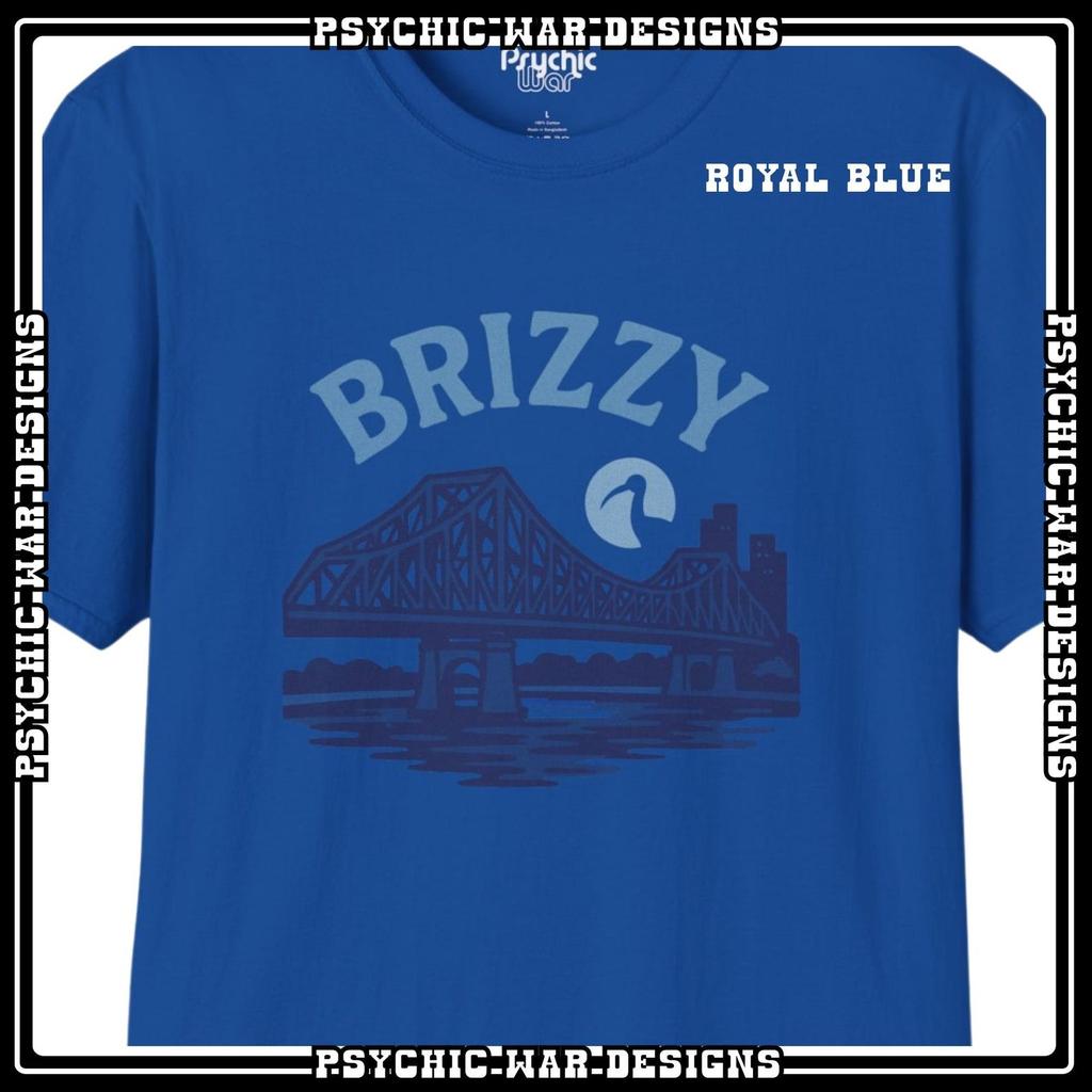 Retro Brisbane Story Bridge T-Shirt Brizzy Bin Chicken Funny TShirt Ibis Souvenir Shirt Australian City Skyline Travel