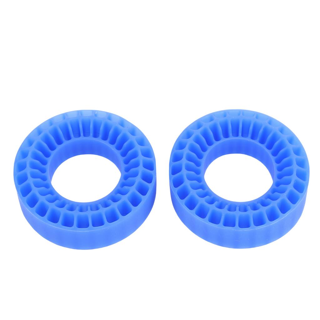 2pcs Water Proof Silicone Tire Inserts for 1.0in Tires RC Tire Inserts Dual Layer Hollow Structure 55x20mm