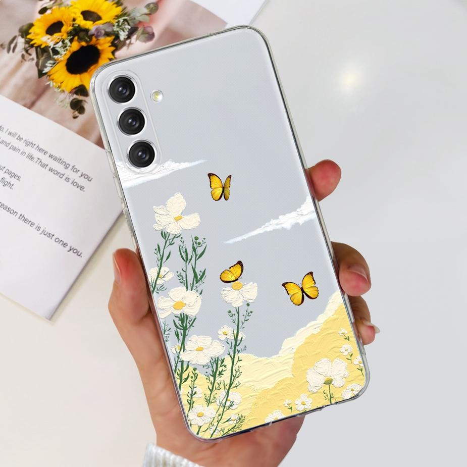 For Samsung Galaxy A14 5G Case M14 Colorful Painted Cover Soft Slim Phone Case For Samsung A14 A 14 Galaxy M14 Back Cover Bumper