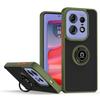 Armor Matte Case For Motorola Moto Edge 50 Pro Fusion Ultra Edge 2024 Cover Ring Magnetic Holder Stand Shockproof Coque Fundas