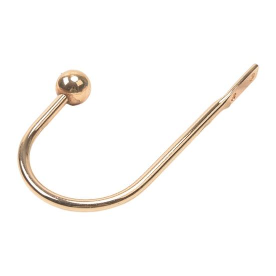 Yousheng 2 шт. держатели для штор полированные с двумя отверстиями U-образные портативные изысканные широко применяемые прочные современные настенные крючки для подхвата штор