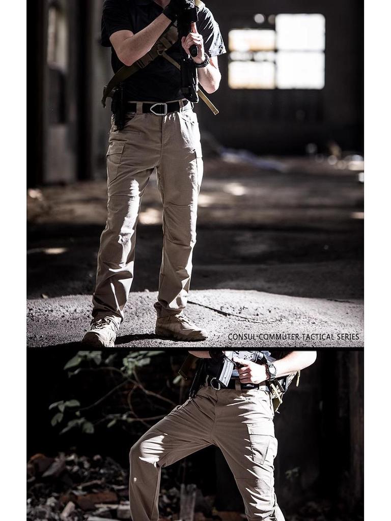 Мужские эластичные тактические походные брюки Mingpeng Thunder II - Уличная одежда для скалолазания и работы с манжетами