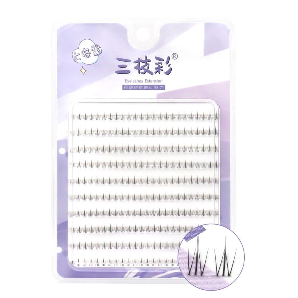 6mm Bottom Lash Clusters DIY Lash Extension Manga Bottom Cluster Lashes Lower Individual Lashes