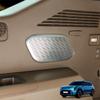Для Kia EV9 3 шт. Серебристая отделка из нержавеющей стали, накладка на панель двери, крышка динамика аудиосистемы, внутренняя молдинг