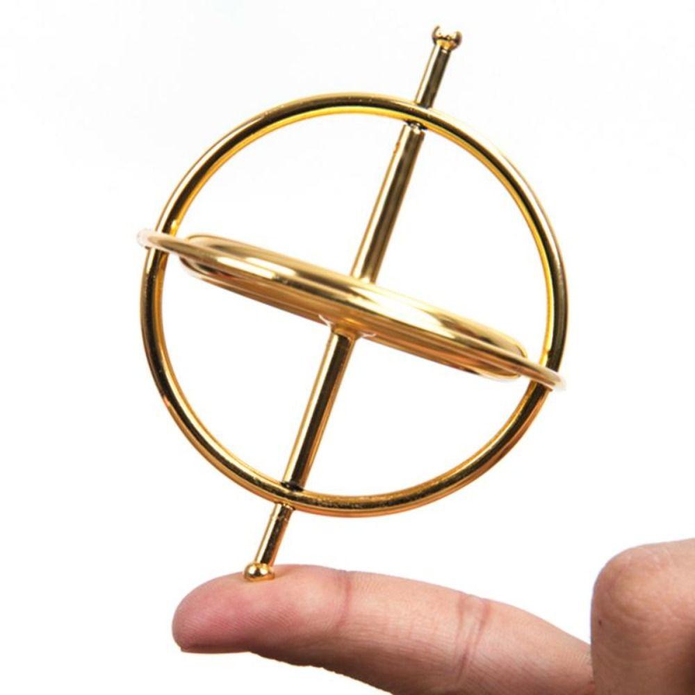 Fidget Toys Self-balancing Gyroscope Finger Gyroscope Fingertip Rotating Toy Antistress Gyroscope