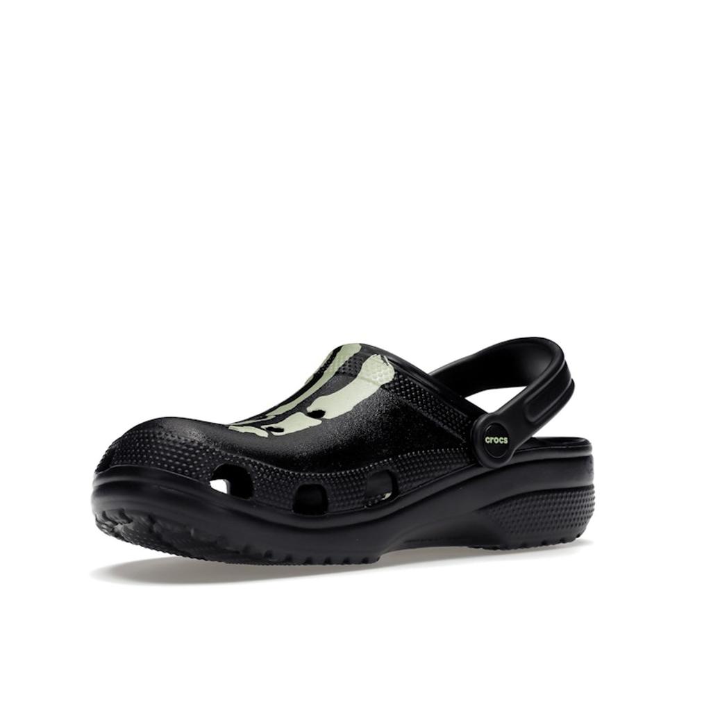 Crocs Pleasures X Classic Clog Skeleton - Glow In the Dark Unisex Sneakers Black 208267-001