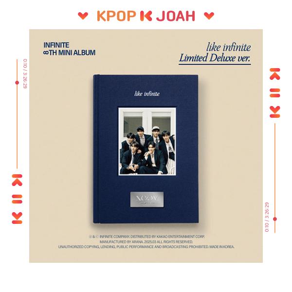 (Limited Deluxe ver.) INFINITE [LIKE INFINITE] 8th Mini Album