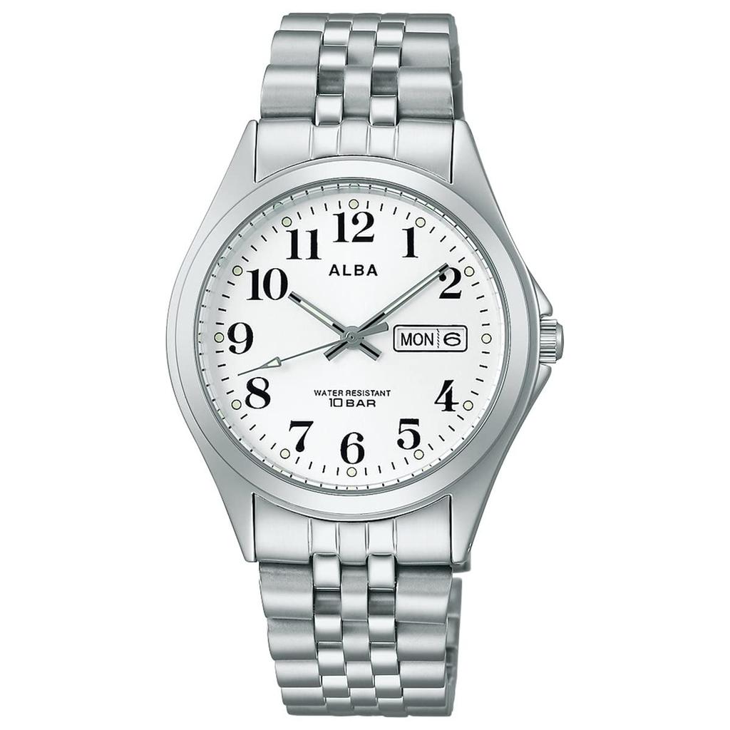 Alba Standard Quartz AQGK472 Silver [Часы Seiko] Мужские