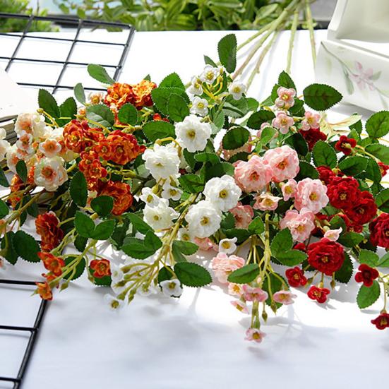 Модные искусственные растения, привлекательные цвета, стойкие, вечные