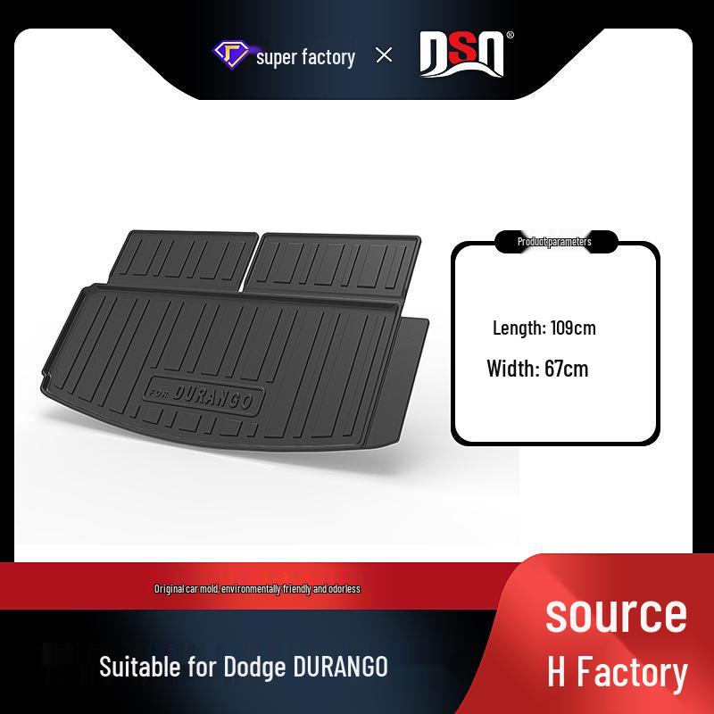 Dodge Car Trunk Mat for Journey, Charger, and Durango