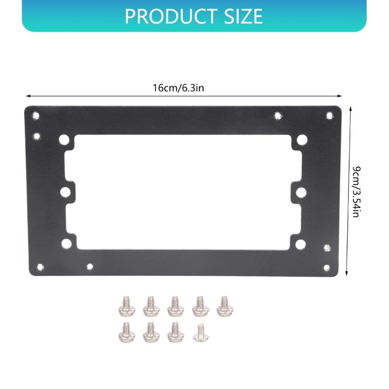 Toolless Installation Metal PC ATXs Power Supply Mounting Bracket Optimized for Enhances Heat Dissipation